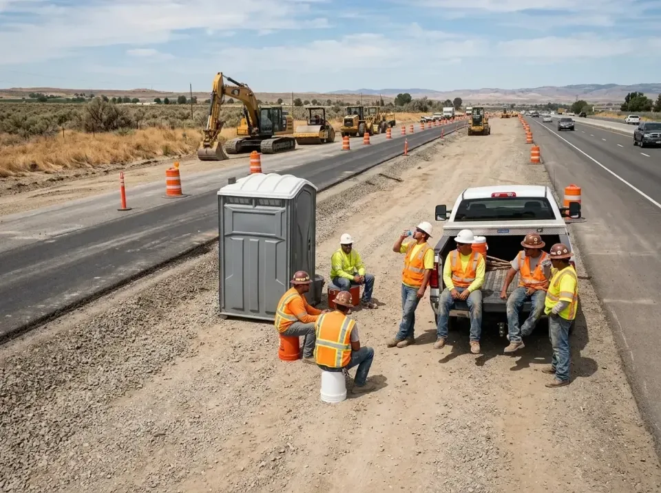 highway-road-construction-crew-007 — frequently asked questions, Porta Potty and Restroom Rentals in Golden Glades, FL